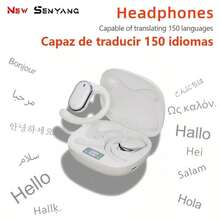 NEW SENYANG 新款森阳真无线贴耳式音乐挂耳式耳机运动耳塞舒适视频TWS HIFI杜比重低音立体声高清通话耳机适用于安卓手机游戏耳机情侣音乐智能耳机