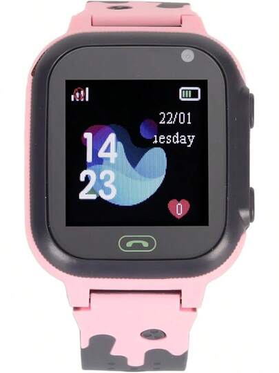 Reloj Inteligente para Juegos para Niños, Resistente Al Agua, Pantalla Táctil 2G gsm, Ubicación LBS, Llamada de Voz, SOS, Modo de Aula (Azul)