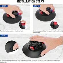 Compatible With IPhone, Android Phone, Gift For Birthday, Family, Friends Phone Stand - Black - View 5