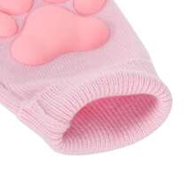 Nydotd Cat Paw Pad Mittens Gloves Kawaii Pink 3D Claw Fingerless Cute Cat Cosplay Gloves Sleeve For Girls Party{"Color_name":"LightPink","Size_name":"Short"} - 淺粉紅色 - 查看 6