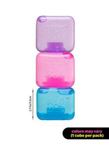 Schylling 精美魔方 - 感官挤压玩具，超强挤压力 - 万圣节礼物推荐 - 2.17 英寸魔方