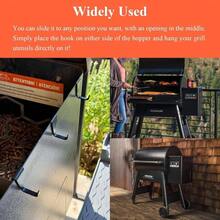 4 Pcs Grills Hooks Fits Traeger Grills, Aluminum Alloy Grills Hooks Barbecue, Fit Traeger Ironwood 885, Pro Series 34, Pro Series 22, Pro 575, Pro 780, Ironwood 650, Z - Grills, Pit - 4 件 - 查看 6