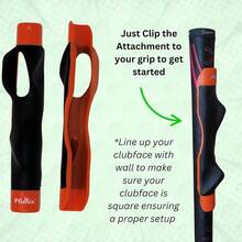 Grip Training Aid Swing Training Aid Proper Hand Placement Grip Consistency Portable Practice Improved Swing Rhythm Accuracy Skill Levels - Black - View 4