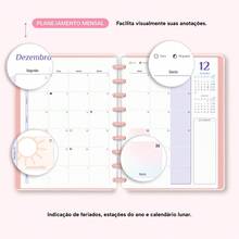 Iscool Disc Dated Planner Oceania Sea Of Flowers Pink - 淺粉紅色 - 查看 8