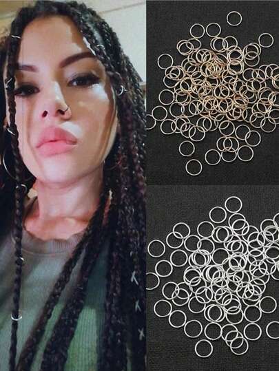 100/50Pcs/Lot Mix Color Charms Hair Braid Dread Dreadlock Beads Clips Cuffs Rings Jewelry Dreadlock Clasps Accessories Hair Rings,Heatless Waves,Travel Essentials,Travel Essential,Hairstyle,Hairdressing,Curly Hair,Hair Rollers,Hair Curler,Heatless Curl,Heatless Curls,Hair Curlers,Rollers,Hair Curl,Rollers For Hair,Curly Hair Tools,Hair Rollers,Hair Roller,Curls Diffuser,Hair,Travel,Hair Products,Hair Tools,Hair Stuff,Barber,Barber Accessories,Barbershop,Hairdressing Equipment