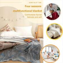 Sofa Blankets, Throw Blankets & Nap Blankets - Grey - View 3