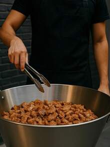 Cazo No. 60 Acero Inoxidable Para Freír 25Kg. Carnitas/Papas/Churros/Pollos/Pescado - Plateado - Ver 3