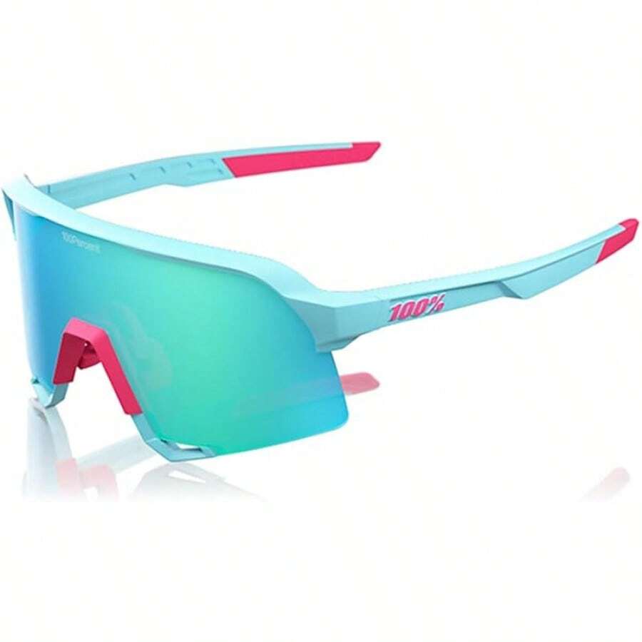 Sport Performance Cycling - Vented Baseball, Road Bike, & Triathlon Racing With Interchangeable Lens - Gương Topaz xanh dương mềm mại - Xem 1