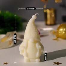 Lumânări de Crăciun cu tematică de Moș Crăciun, parfumuri creative lucrate manual, atmosferă festivă, suveniruri, lumânări în formă de cutie pentru Ajunul Crăciunului, decorațiuni de Crăciun, cadouri de Crăciun, suport pentru lumânări, petrecere, globuri de Crăciun, esențiale, decor lumânări, cadou de ziua de naștere, decor cameră, deco pentru casă, accesorii pentru ciorap, decorațiuni pentru brad de Crăciun, decorațiuni pentru masă de Crăciun, cadouri de Crăciun