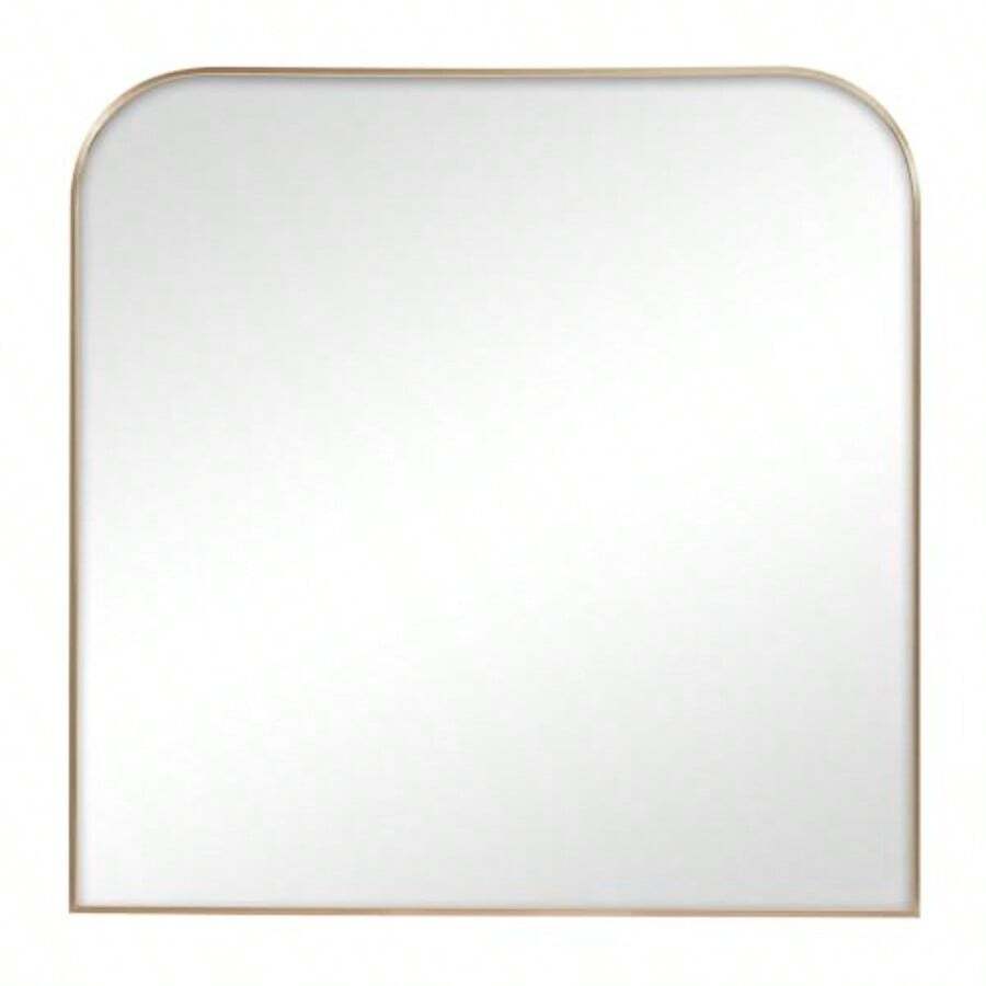 Cooper And Co. Ivy 90cm Rounded Mirror Gold