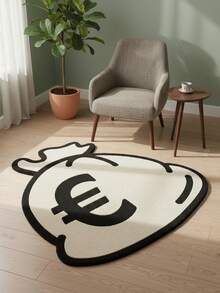 1pc Pink Money Bag Carpet, Money Bag Wealth Attracting Carpet, Creative Personalized Carpet, In-Style, Sexy & Sweet Carpet, Multi-Functional Fashion Creative Home Carpet, Living Room Carpet, Bedroom Carpet, Entrance Carpet, Kitchen Carpet, Bathroom Carpet, Gaming Room Carpet, Study Carpet; Fleece Carpet, Furry Carpet, Autumn/Winter Carpet, Thick/Plush - 粉色 - 查看 7