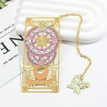 Anime Card Captain Sakura KINOMO Sakura Cosplay Metal Bookmark Art Prop - SQ0129 - Xem 3