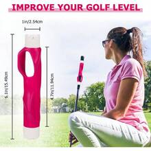 Grip Trainer Right Hand, Grip Trainer Club, Club Grips, Swing Trainer, Grip Kit - Lightweight Anti - Slip Training Aid, Corrects Hand Position Builds Muscle Clubs - 粉色 - 查看 3