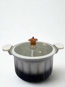 Olla A presión Diseño Con Degradado-Olla 4.5 Litros 5 litros Multifuncional Antiadherente Cocina Hogar - Negro - Ver 2