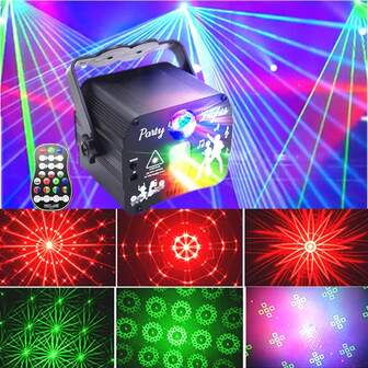 Party DJ Disco Lights, Portable Mini With Remote Control Stage Lights, Sound Activated USB-Powered Bright RGB Led Projector Strobe Lights Room Home Decor Birthday Gift Bar Karaoke Christmas Show Family Reunion Halloween Christmas Carnival