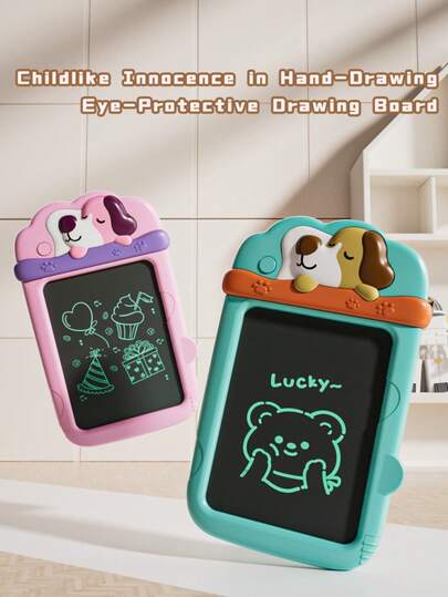 1 Stück Kinder Malboard, LCD Zeichentablett, wiederverwendbare Schreibtafel für Kinder, löschbares elektronisches Zeichenpad, geeignet als Geschenk für Jungen und Mädchen ab 3 Jahren