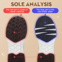 男女通用专业保龄球鞋，分区外底，轻便透气鞋面，长时间穿着舒适，适合运动、休闲和保龄球馆穿着。