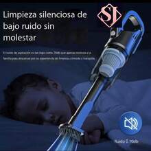 Aspiradora para vehículos aspiradora de escritorio de sofá interior potente portátil recargable para el hogar