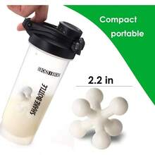 5Pcs Shaker Balls, Plastic Shaker Ball Mixer Bottles, Mixing Balls Protein Shakes Bottle, BPAu2011Free, Easy Clean, Durable Mixing Accessories Gym Sports Colorful - 彩色 - 查看 4