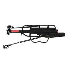 Aluminum Alloy Bicycle Rear Pannier Rack Mountain Bike Rear Carrier With Adjustable - Black - View 6