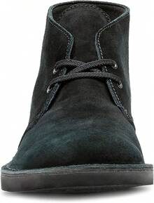 Men's Chukka Boot - Style 2025 - Da lộn đen - Xem 2