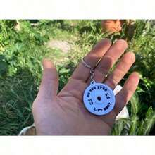 Weight Plate Keychain Do You Even Lift Bro?Fitness Enthusiast Keychain Gym Lover Funny Weightlifting Accessory WHITE