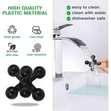 5Pcs Shaker Balls, Plastic Shaker Ball Mixer Bottles, Mixing Balls Protein Shakes Bottle, BPAu2011Free, Easy Clean, Durable Mixing Accessories Gym Sports Colorful - 彩色 - 查看 3