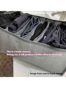 1件、裤子、衣服、收纳工具、盒子、盒子、隔层、分类袋、衣服、篮子、家用抽屉、衣柜、分层装饰装饰节日装饰房间装饰家居装饰卧室装饰连衣裙裤子鞋子牛仔裤靴子裙子卧室、收纳盒、家庭收纳、女式白色T恤、女式黑色裤子、女士冬装、连衣裙、 - 彩色 - 查看 5