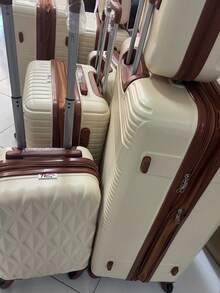 LARGE 40kg Travel Suitcase Large For Buses 360° Wheels POLYPROPYLENE Material - Cor Aleatorias - View 7
