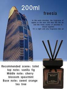 1个500毫升/1个200毫升酒店级无焰精油藤条香薰，持久留香 - 适用于优雅卧室装饰、房间装饰、家居装饰 - 500ml/16.9floz - 查看 22