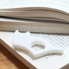 Ergonomic Plastic Thumb Book Holder - Fashionable Black, One-Handed Reading Aid And Page Stand, Comfortable Grip, Suitable For Avid Readers - Multicolor - View 12