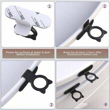 Elevador de asiento de inodoro, elevador de cubierta de inodoro, de asiento de inodoro, elevador de tapa de inodoro, evita tocar la funda de inodoro, accesorios de bao para el hogar - negro, blanco, verde, rosa, gris - Ver 8