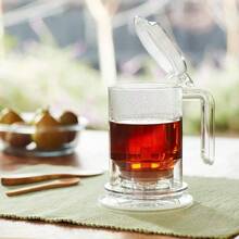 Maker With Tea Infuser And BPAFree Plastic Loose Leaf Tea Maker Clear 500ml
