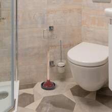Sink Or Toilet Plunger Rubber Force Cup With Wooden Handle Heavy Duty Toilet Plunger For Bathroom Sink - As Pic - View 6