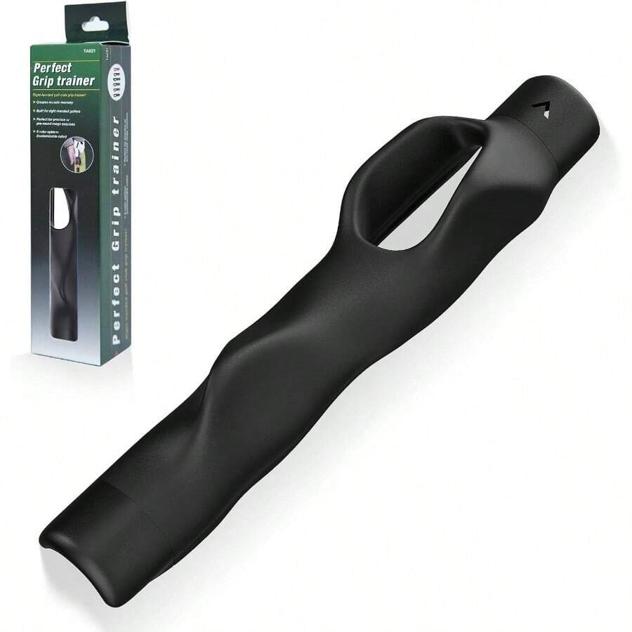 Grip Trainer Swing, Grip Trainer Training Equipment, Grip Trainer Right Hand, Training Aid To Help Train Correct Hand Position - Right Hand Black - 查看 1