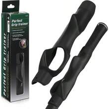 Grip Trainer, Training Aid, Grip Kit, Club Grips, Grip Trainer Club Design Swing Correction And Muscle Drills Accessories Gifts - 黑色 - 查看 2