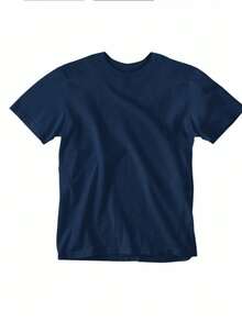 Plain Shirt Cotton T-Shirt Men's Blouse 100% Cotton Simple Summer Regular Fit None Halloween Christmas - 米色 - 查看 8