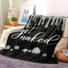 Eine Get glänzende Diamantmuster-Decke, plüschig ultra-weich flauschig warm und bequem Bettdecke, multifunktionale Decke kann als Bettlakenbezug, Nickerchendecke, Sofadecke verwendet werden, warm und bequem für alle Jahreszeiten, geeignet für die Verwendung auf Sofas, Wohnzimmern, Betten und in Hotels, eine großartige für Geschenke zu jeder Jahreszeit. , Wimpernmusterblatt, Bett zum Anbringen von Wimpern, Karomuster, Überwurf für Sofa