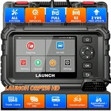LAUNCH X431 CRP129 HD OBD2 Scanner All Systems Heavy Duty Scan 24V Truck Diagnostic Tool 7 Resets DPF Car AUTO Diagnose - CRP129 HD - Xem 2
