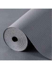 1 rolka szarej wyściółki do szuflad, wyściółka do szafek, materiał EVA, nieprzywierający, wodoodporny, olejoodporny, odporny na wilgoć, odporny na pleśń, chroni meble, nadaje się do szuflad, półek, szafek, lodówek
