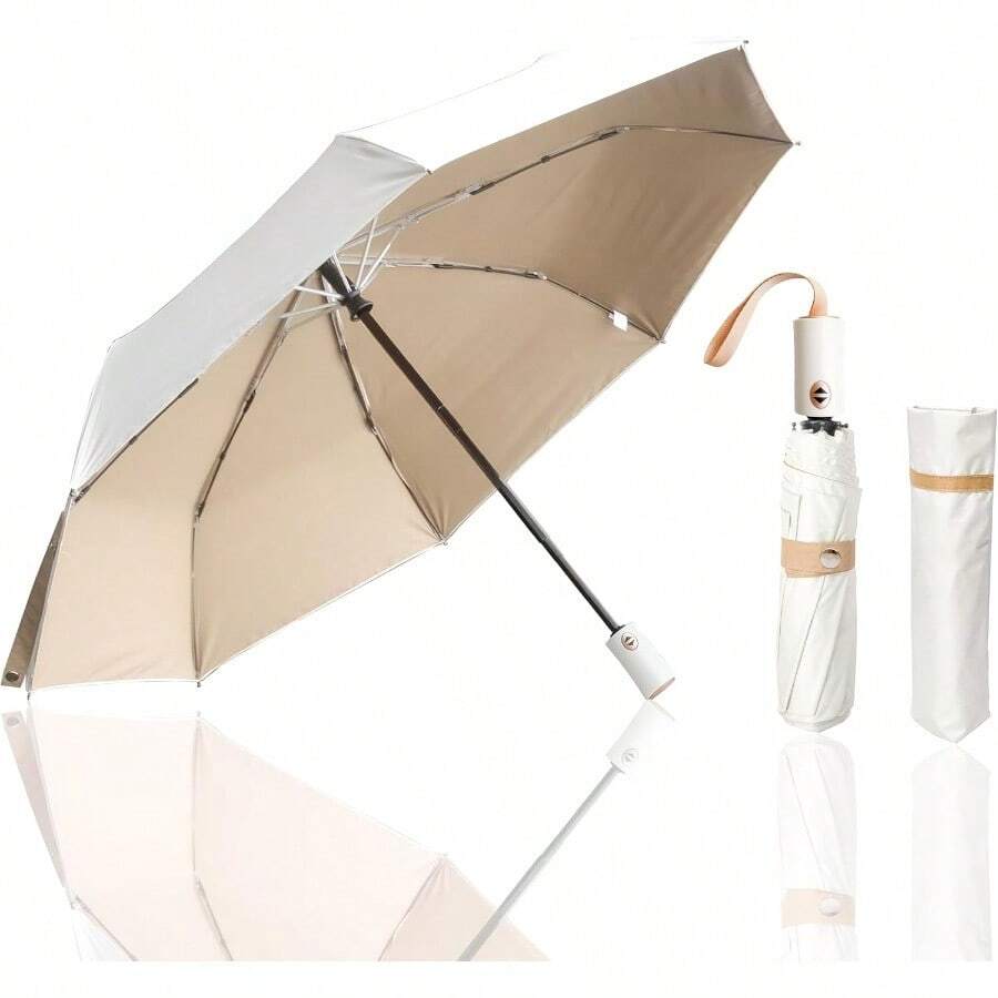ZYDS Sun Urella Travel Urella Of Cpact Folding Urella For Rain Auto ...