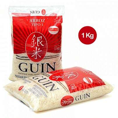 Arroz Japonês Grão Longo 1Kg Guin