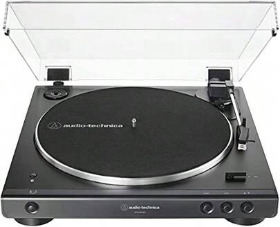  Audio-Technica LP60XBTBK Giradiscos Automático Estéreo Inalámbrico de Tracción por Correa Negro