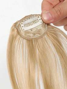 1 Piece Women's Synthetic Bangs Wig, Natural Octagonal Bangs, 8 Inches, Multiple Colors Available, Natural And Fluffy For Daily Wear, Suitable For Women, Parties And Daily Use, Women's Hair Accessories, Hair Clips. ,Hair Styling Tools - Nhiều màu - Xem 3