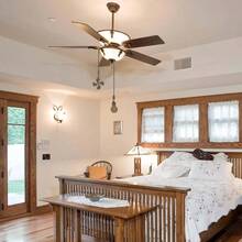 2pcs Ceiling Fans Pull Chain With Connector, Pull Switch, Decorative Brass Chain Toilet Bathroom Living Room Ceiling Fan Fixture Fans And Bulbs - 銅色 - 查看 7