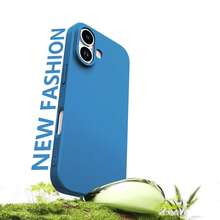 适用于三星 Galaxy S25 Ultra 和 13/16 Pro Max/11 的液态硅胶手机壳，也适用于 A06/A16/A26/A36/A56/A15/A35/A55 等型号。 - 藍色 - 查看 2