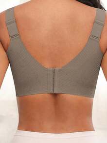 2pcs Shaping Yoga Bra Set For Women, Comfortable Breathable Wireless Full Cup Bra