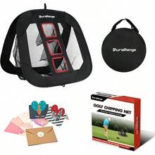 - Chipping Net - Ultimate Target Training Chip Aids Precision Distance, Outdoor Indoor Practice, Golfer - Only 1 Black Net - View 2