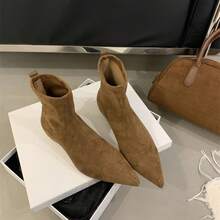 Women Ankle Boots & Booties - Light Brown - View 1