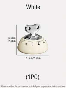 1 Piece Of Kitchen Specific Mechanical Timer, Cooking Countdown Timer, Baked Dessert Reminder, Magnetic Suction, Can Be Sucked On Metal Surfaces Such As Refrigerators, Range Hoods, Microwaves, Etc., Household Kitchen And Restaurant Mechanical Timer, Can Ring For 3-4 Seconds With Loud Sound - Multicolor - View 14